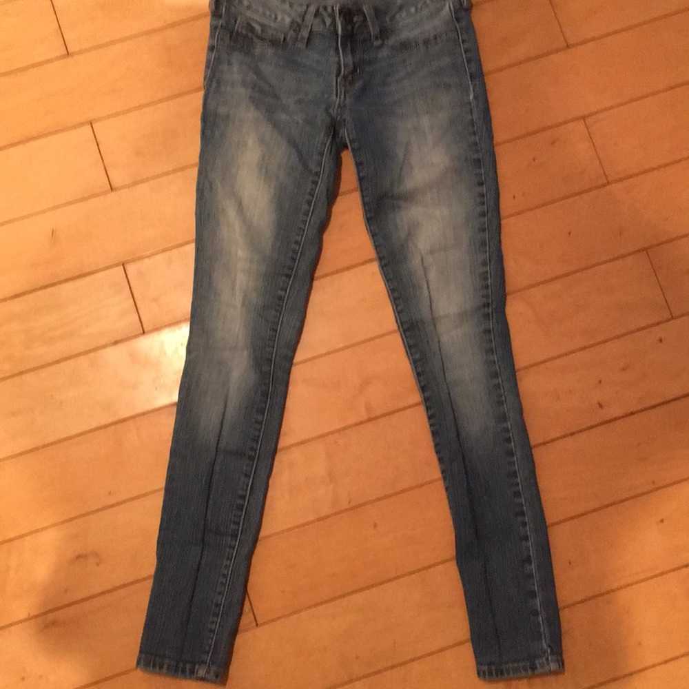 Bull head skinny jeans